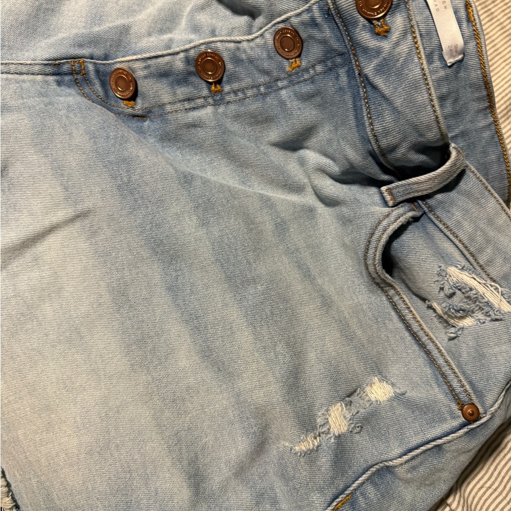 Lauren Conrad Light Blue Denim Shorts